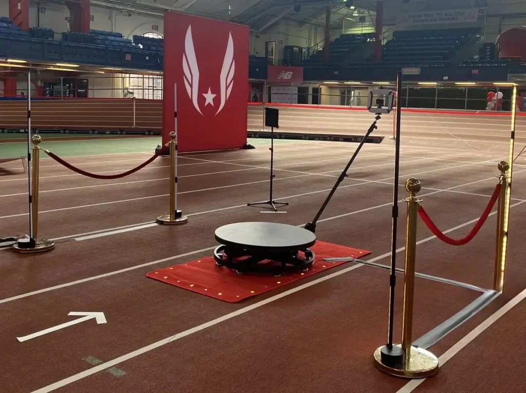 360 Booth Photo Track and Field