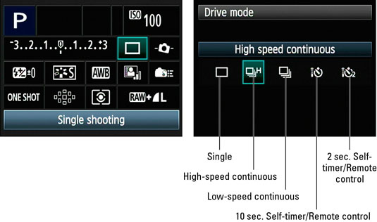 drive-modes-camera-settings-for-indoor-outdoor-photo-booth