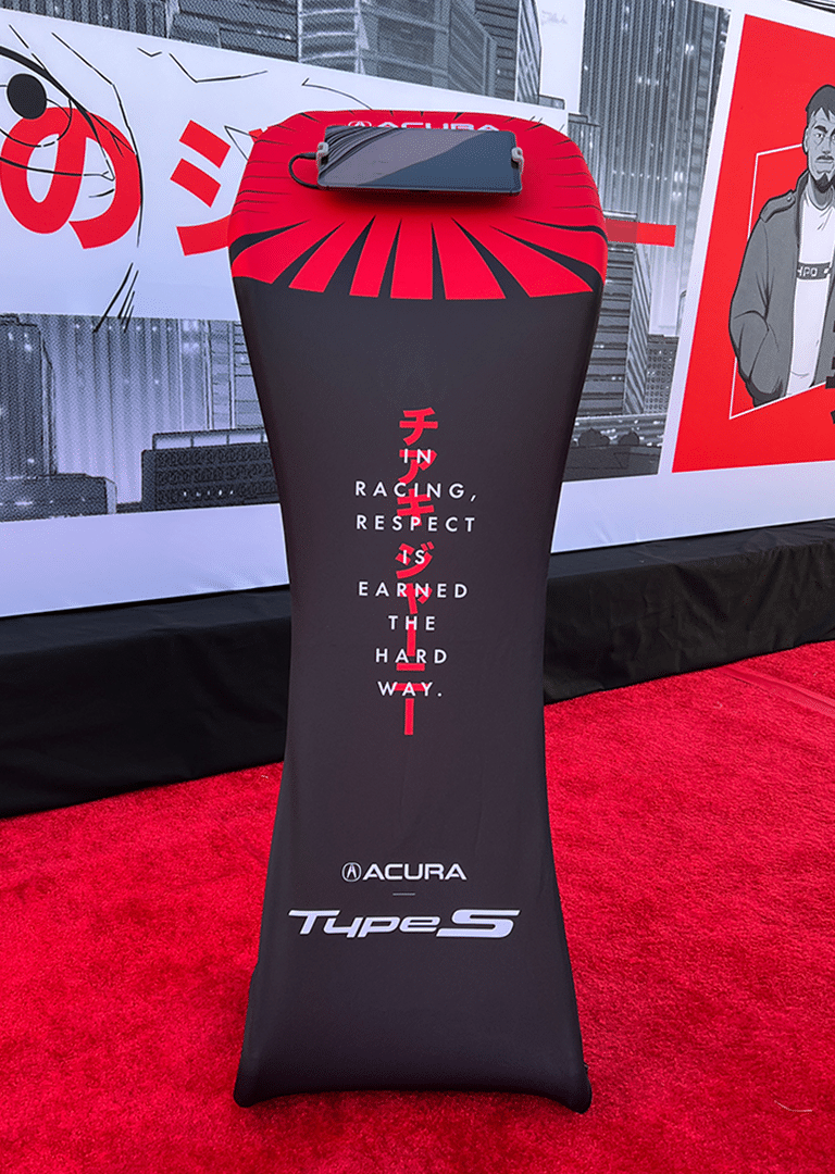 Branded photo sharing station by GC Event Studio