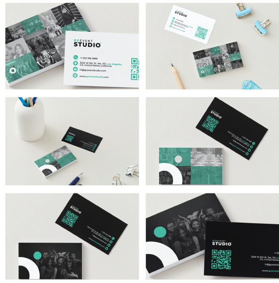 Business cards by GC Event Studio