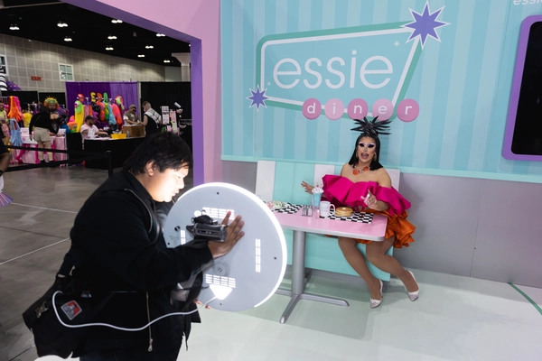 Roamer Booth at Essie Event covered by GC Event Studio.