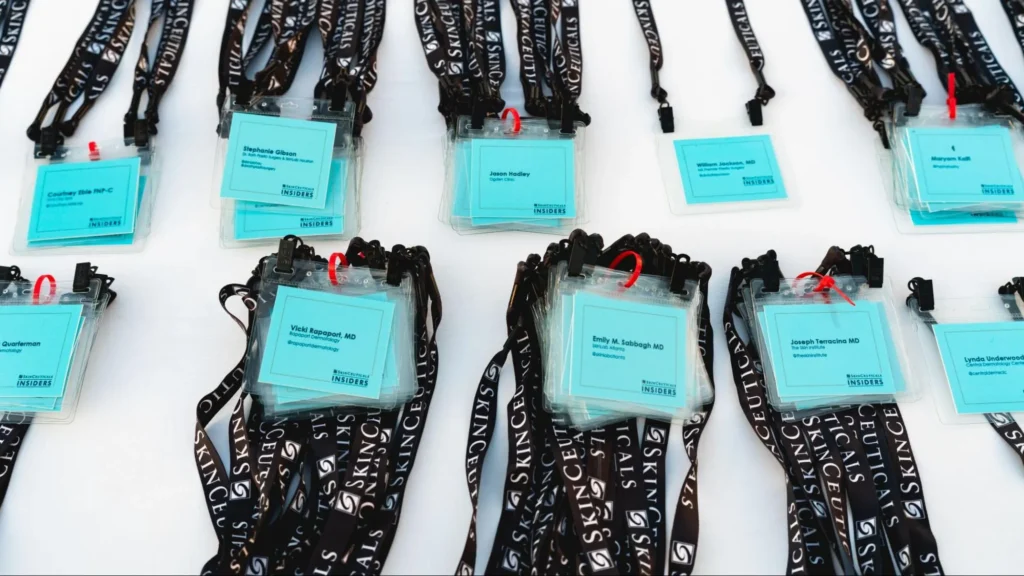 Interactive Name Tags with Fun Facts