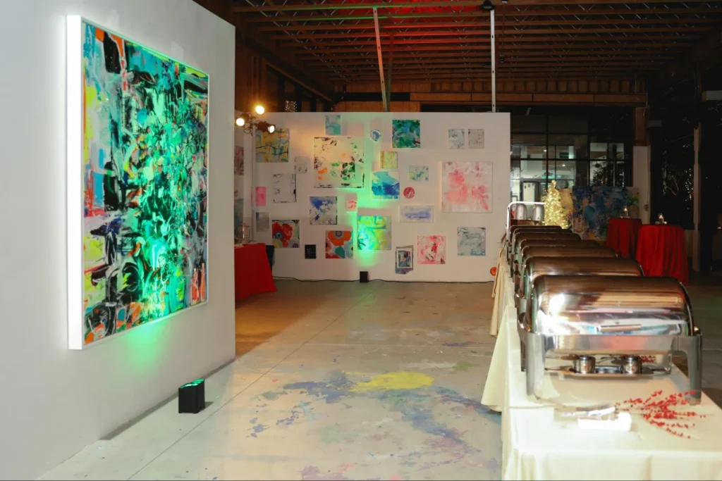 Interactive Live Art Installations